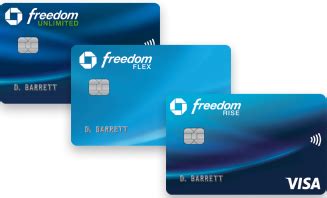 chase freedom credit cards